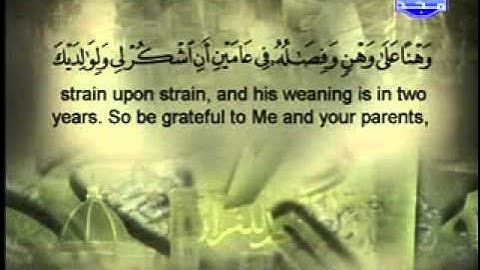 سورة لقمان الشيخ ابو بكر الشاطري