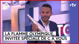 Paris 2024 : bulle de sécurité autour de la flamme olympique - La Story - C à Vous - 23/01/2024