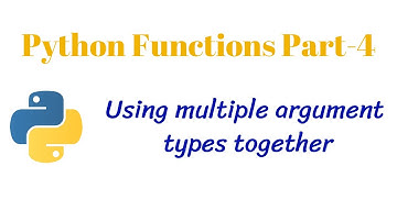 Python Function PT-4 || Multiple argument types together || CLASS 12 XII Computer Science