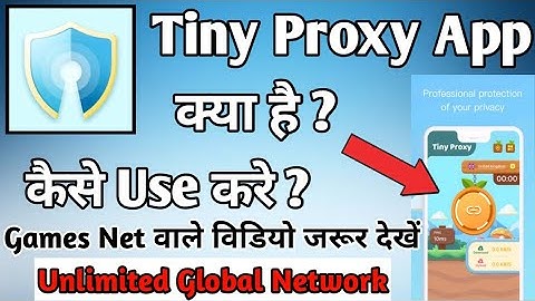 Tiny Proxy Secure & Private || Tiny Proxy App kaise Use Kare || How To Use Tiny Proxy App