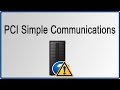 PCI Simple Communications  проблема windows