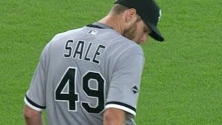 CWS@HOU: Sale fans nine over seven-plus to earn win