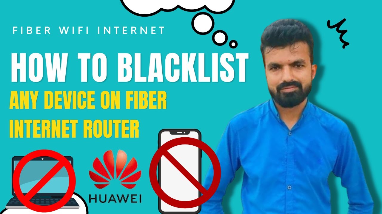 How to block Blacklist any device on My Fiber Wifi Router