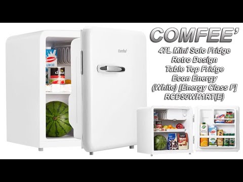 COMFEE' Table Top Fridge RCD50WH1RT(E) Review - YouTube