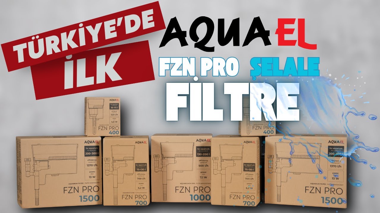 AQUAEL FZN PRO SERİSİ ŞELALE FİLTRE KURULUMU VE DETAYLI İNCELEME | Betta Marketim ( TÜRKİYEDE İLK )