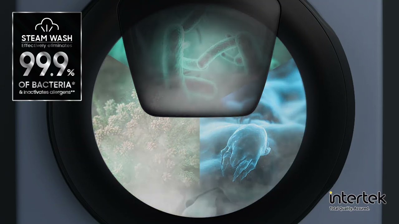 Samsung WF18T8000GV 18kg Commercial Washing Machine - YouTube