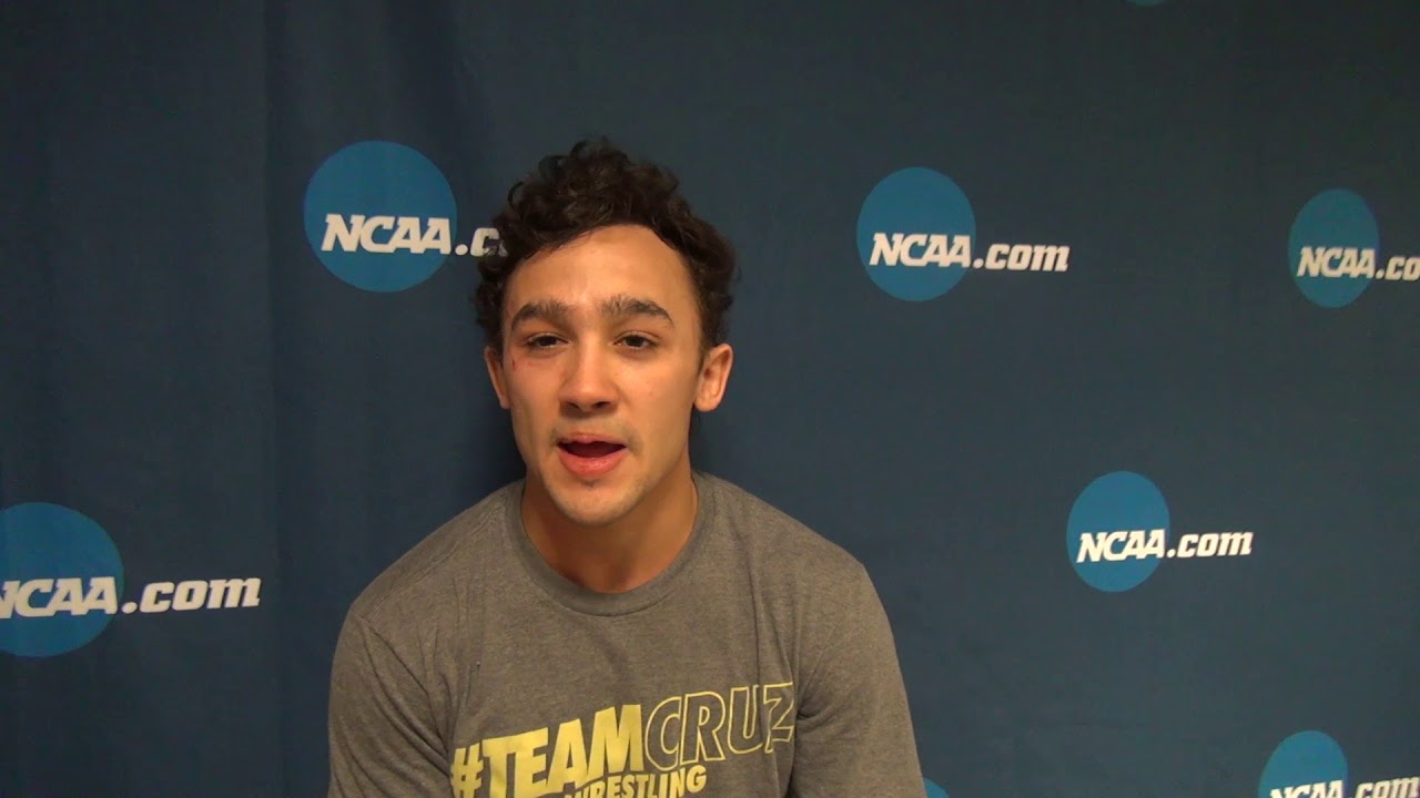 Darian Cruz (Lehigh), 125 lbs. quarterfinal winner at 2018 NCAAs