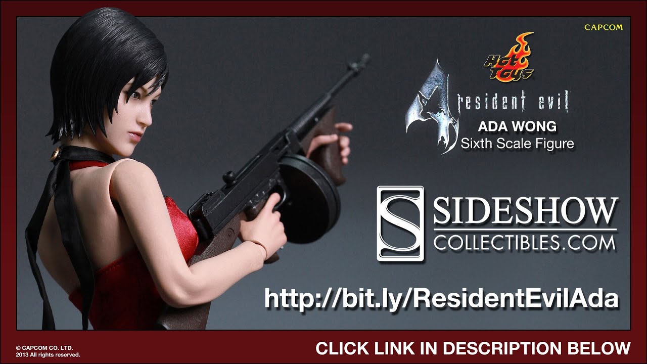  Hot Toys - Resident Evil 4 HD Videogame Masterpiece 1/6 Ada  Wong 29 cm : Toys & Games