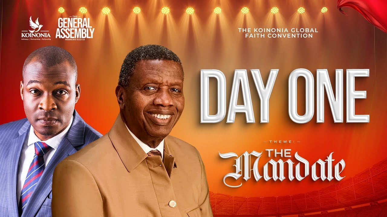 DAY 1 OF THE GENERAL ASSEMBLY WITH DADDY G O & Apostle Joshua Selman