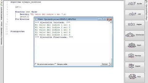Estructuras de repetición, o iterativas: "para", "repetir", "mientras" en PSeInt.