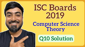 ISC Class 12 Computer Science Boards Theory 2019 | Q10 Solution - Inheritance in Java
