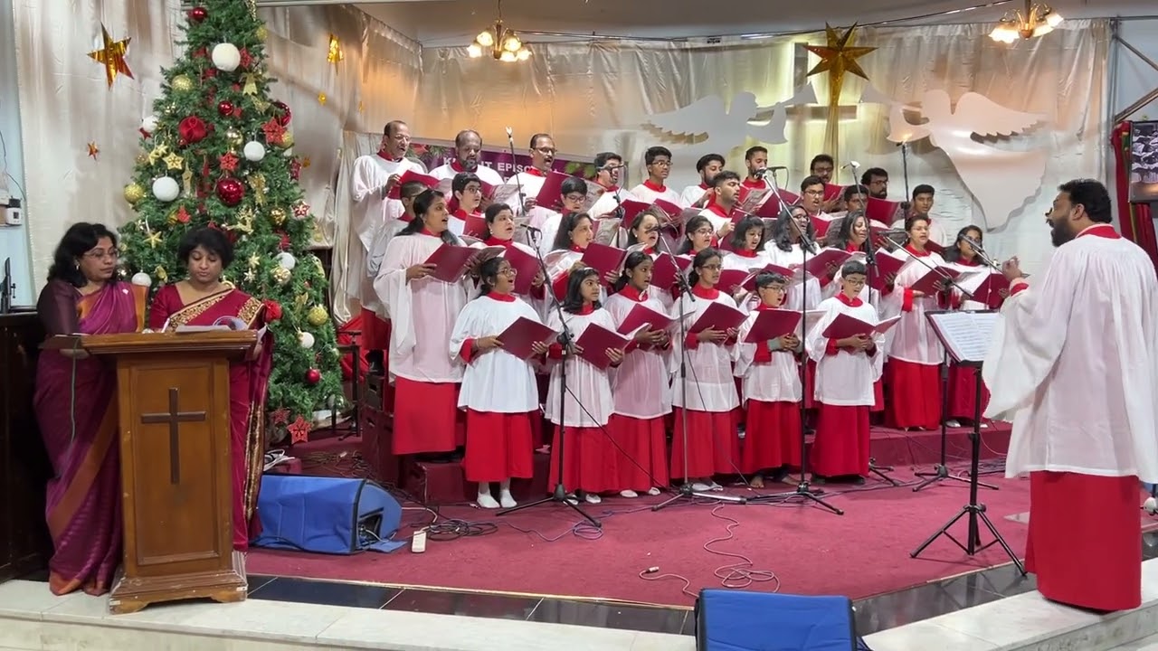 Go to Him in Bethlehem -  Sung by Kuwait St. Peters CSI Church during KECF Ecumenical Carol