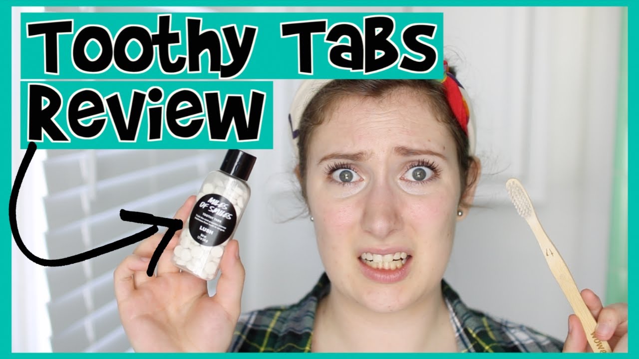 LUSH TOOTHY TABS REVIEW + MOUTHWASH TAB REVIEW // The Best Zero