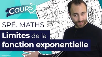 Limites de la fonction exponentielle - Spé Maths