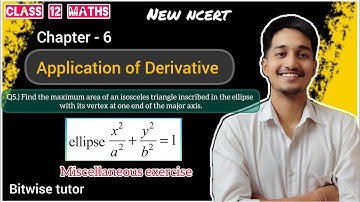 Find the maximum area of an isosceles triangle inscribed in the ellipse x²/a² + y²/b² = 1