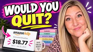 I Made $18 My First Month on Amazon KDP! Then This Happened...