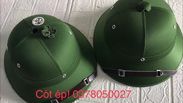 Mũ cối tầu chuẩn cót ép! Đội nhẹ, mát , không ngấm nước như hàng xưa ! Giá 1triệu 0378050027