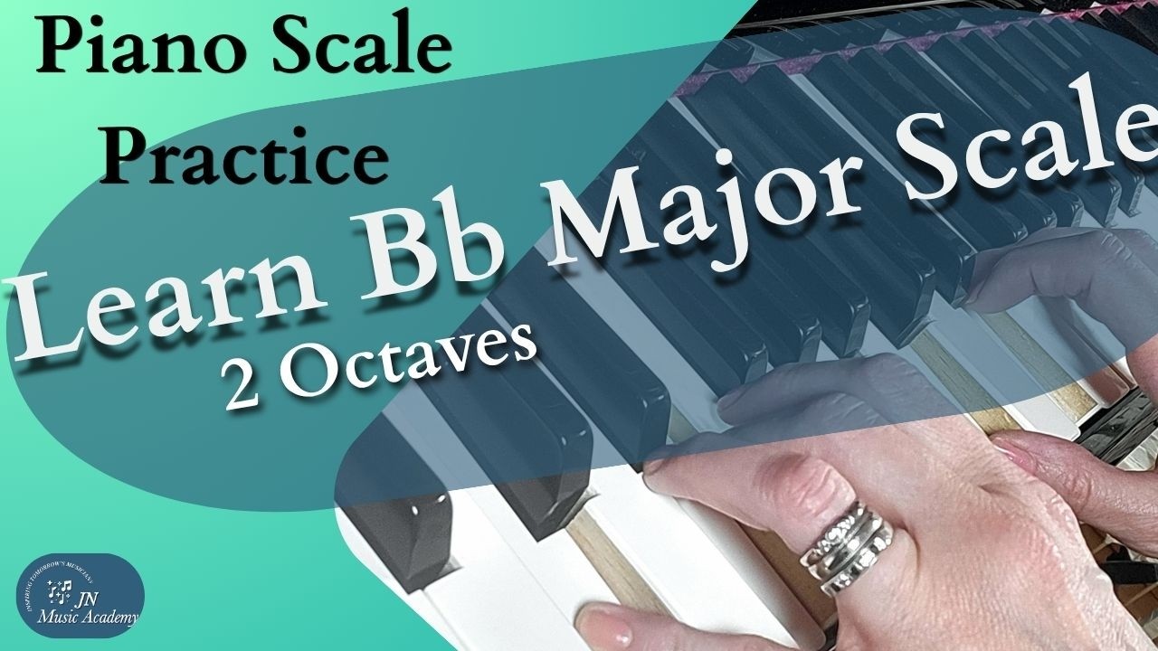 Watch Bb Major Piano Scale 2 Octaves Hands apart and together on YouTube Watch Bb Major Piano Scale 2 Octaves Hands apart and together on YouTube