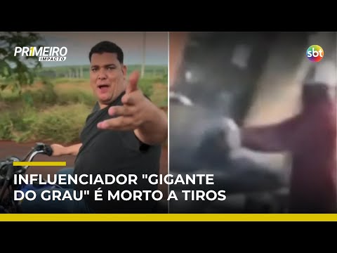 Video influenciador-gigante-do-grau-e-morto-a-tiros-em-frente-a-oficina-em-sp-primeiro-impacto