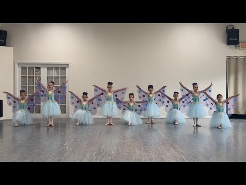 “Butterflies” Ballet Variation for Kids. “Coppelia” ballet. American Russian Ballet school NJ, USA