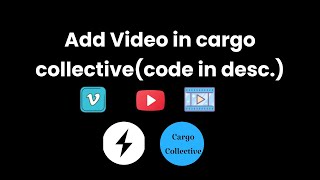 How to Add Videos in Cargo 2 | Step-by-Step Tutorial