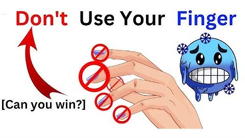 Click This Video but NOT with Your Fingers!!!