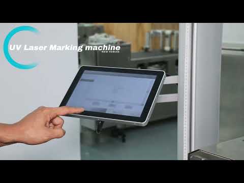 UV Laser Marking Machine Demo | Clear Printing with Touchscreen Control 🚀
