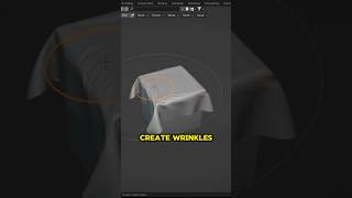 How to make wrinkles in blender #3d #blend3d #tutorial #3dmodeling #blender