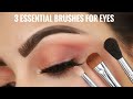 3 Essential Makeup Brushes For Your Eyes and How to Use them in HINDI | Deepti Ghai Sharma