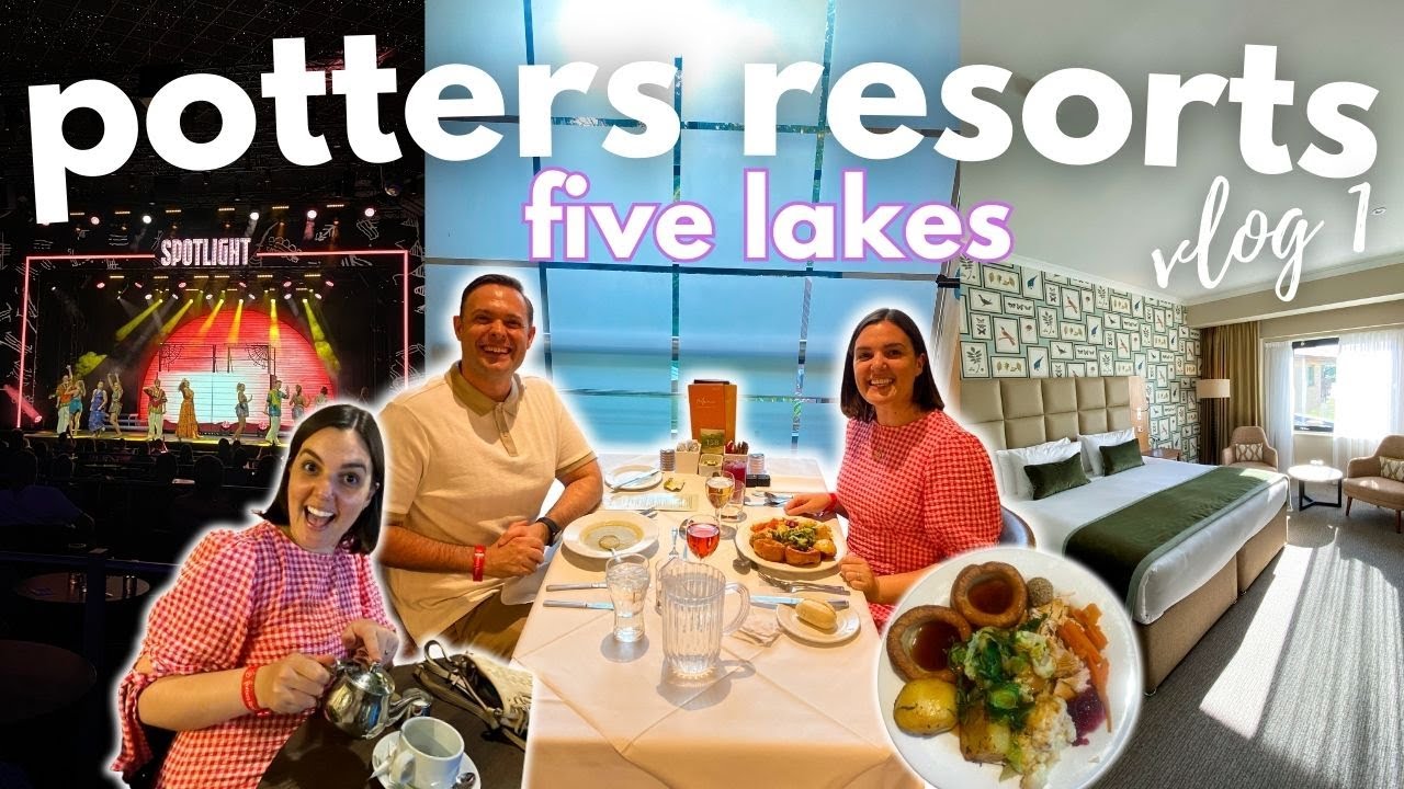 FIRST TIME AT POTTERS RESORTS FIVE LAKES! All Inclusive, Deluxe Room Tour & First Impressions! AD