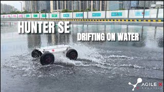 Most Amazing Test of Drifting Robots - HUNTER SE