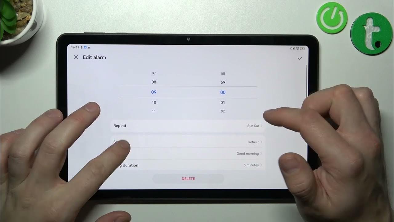 How to Change Alarm Sound on Huawei MatePad SE? YouTube