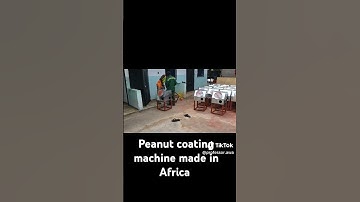 peanut coating machine made in Cameroon