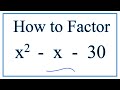 Factoring Quadratic Equations and Solutions