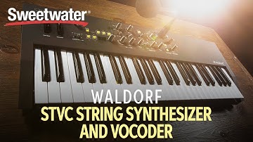 Waldorf STVC String Synthesizer and Vocoder — Daniel Fisher
