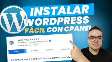 ¡Instala WordPress Fácil y Rápido desde Cero con cPanel!