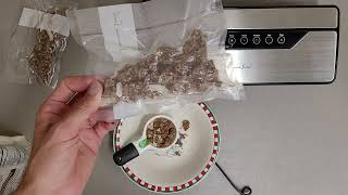 Quick review of the Love Crunch dark chocolate and coconut granola cereal. 