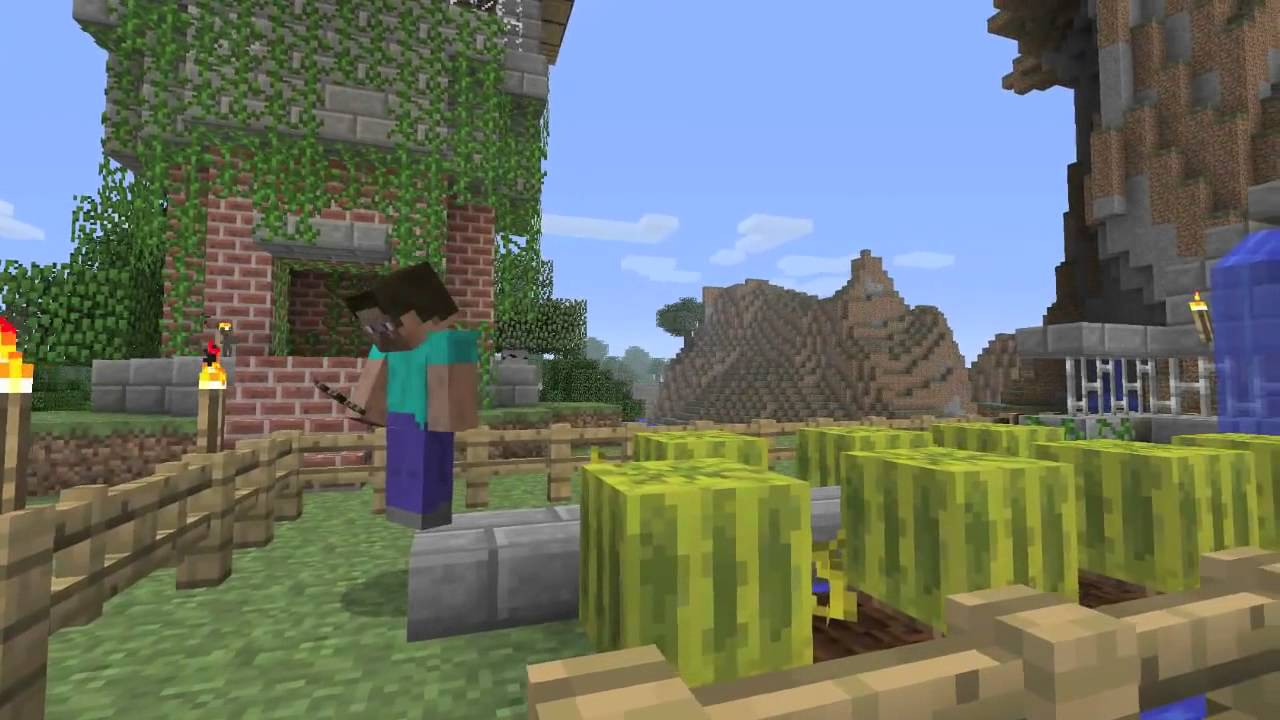Minecraft 1.8 Adventure Update trailer - YouTube