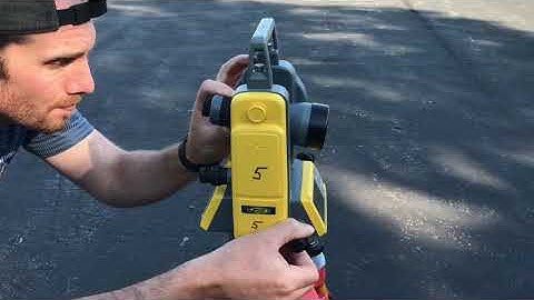 Digital Theodolite Setup