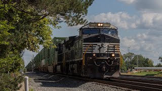 NS 257 with a super friendly crew!! passes CP342 in Bryan, Ohio