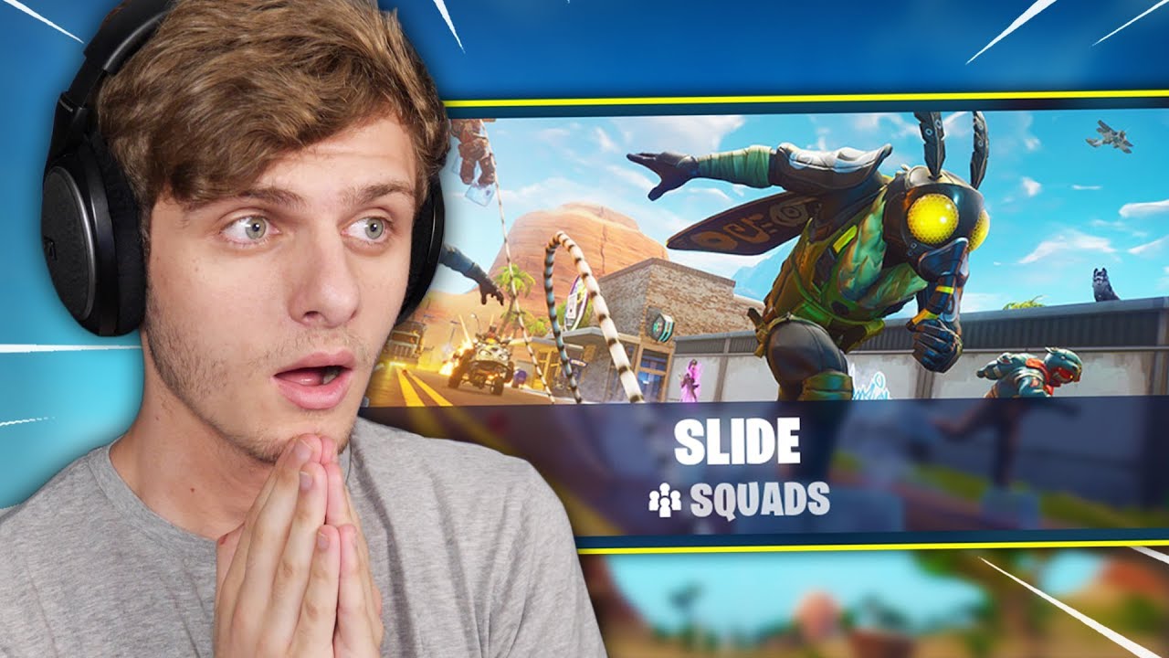 KAN IK SOLO VS SQUAD WINNEN | Fortnite Slide LTM
