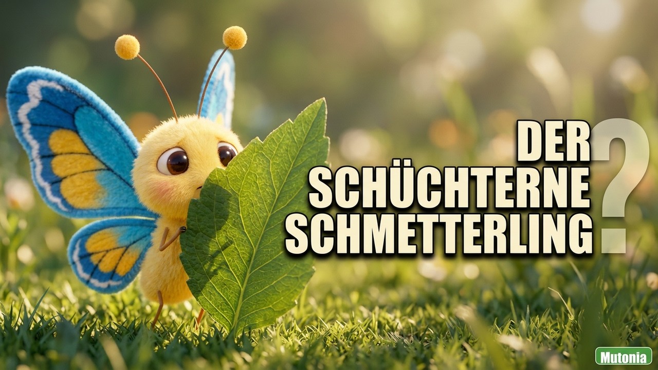 Der schüchterne Schmetterling