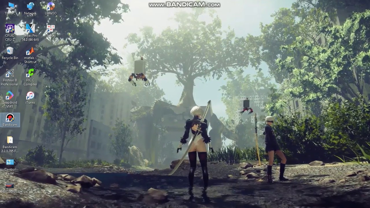 Wallpaper Engine Nier Automata 2b Chilling By Bum