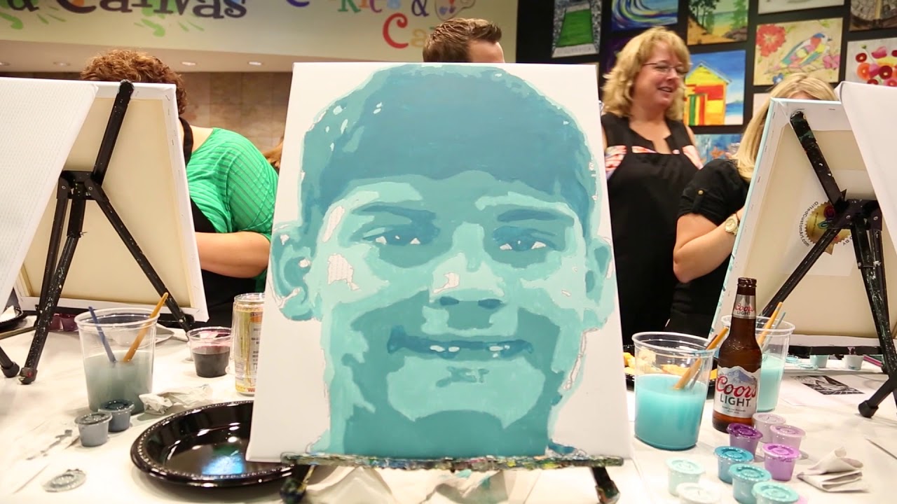 MIndy Wine and Canvas YouTube