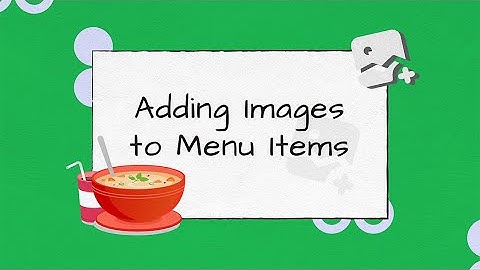 Adding Images to Menu Items | MM019 | Sapaad Academy