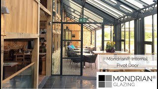 Mondrian Internal Hinged Door I Mondrian® Glazing