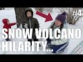 How to make a blue snow volcano? FAIL!! Family VLOG #4