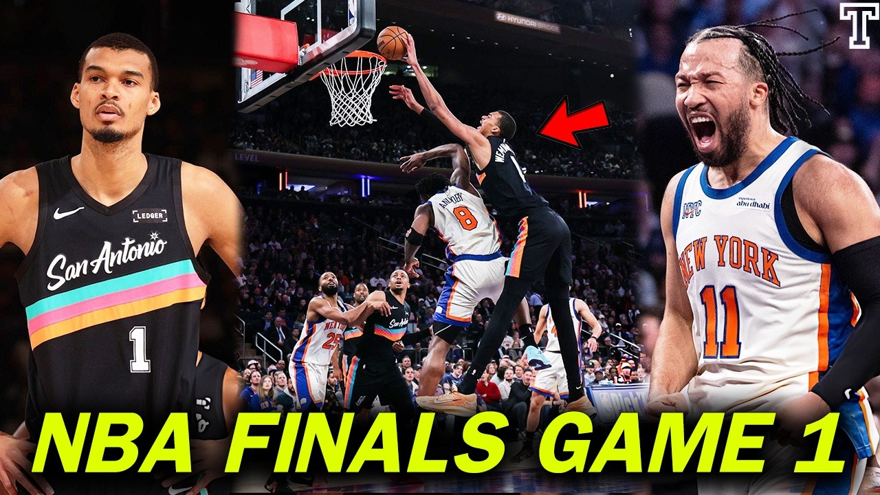 Eto na mga boss! "GAME 1 NG NBA FINALS!" spurs kontra sa knicks! │Tapatan ng dalawang pinoy! 🔥💪😮