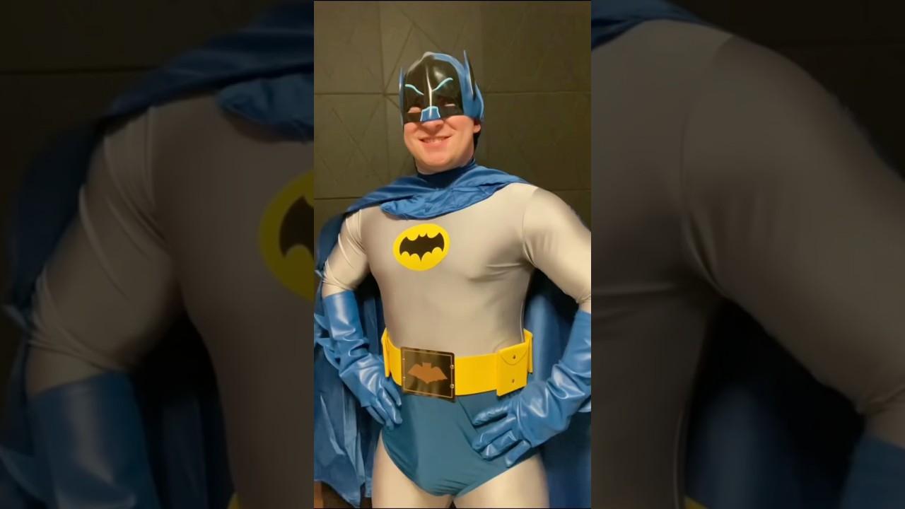 Batman meets Adam West #batman #comedy #memes