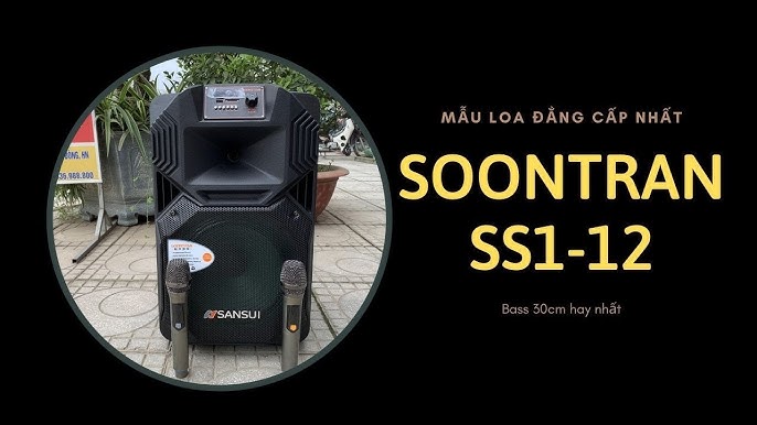 LOA KÉO SOONTRAN SS1-12 THAY THẾ LOA KÉO SANSUI SS1-12 - YouTube